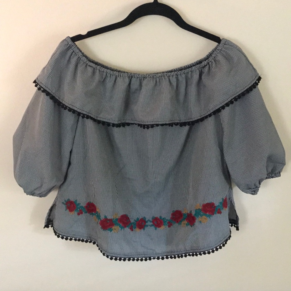 Off the shoulder top